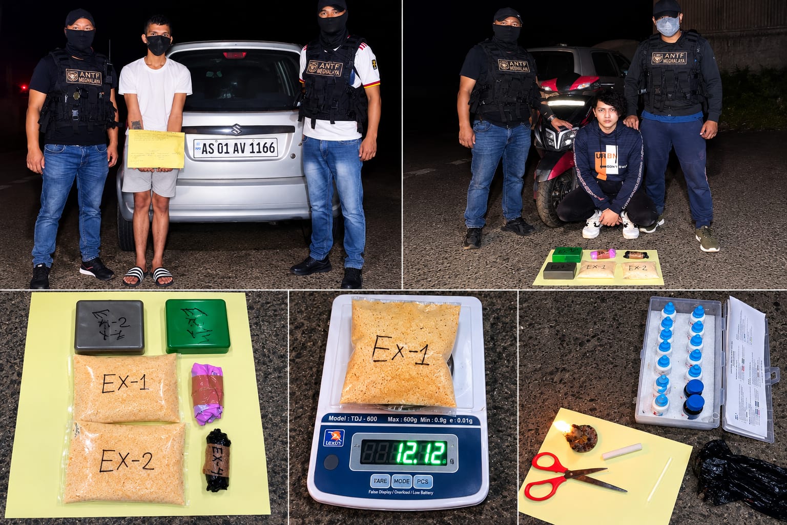 ANTF seizes 32.64 grams heroin worth Rs 5 lakh, arrests 2 in Umiam