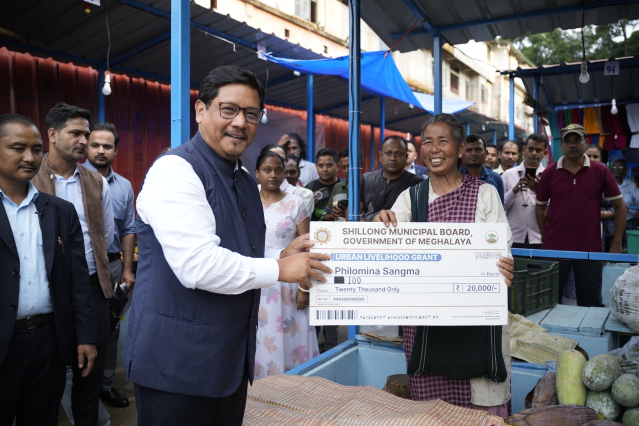 “We are not here to take away livelihoods”: Meghalaya CM to hawkers