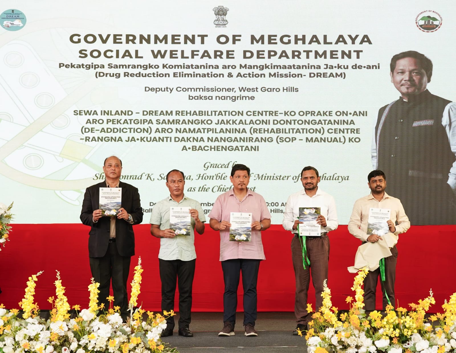 Plie paidbah u MR ia ka SEWA Inland Dream Rehabilitation Centre ha Gambagre ban iakhun pyrshah ia u drok
